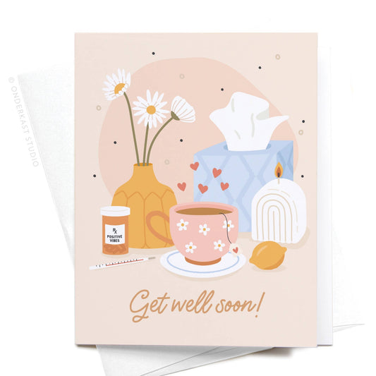 Get Well Soon Greeting Card
