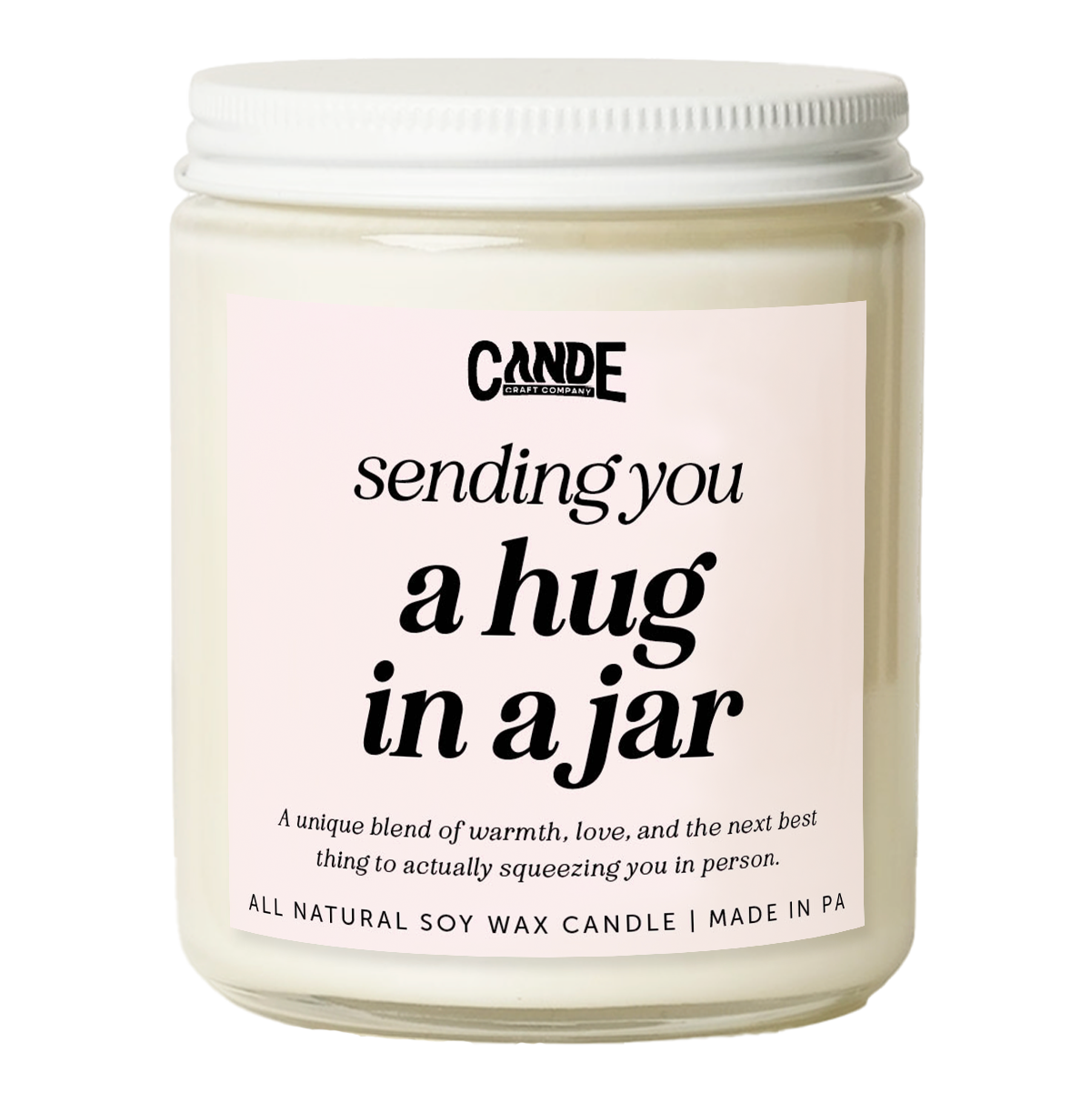 Sending You a Hug in a Jar Candle