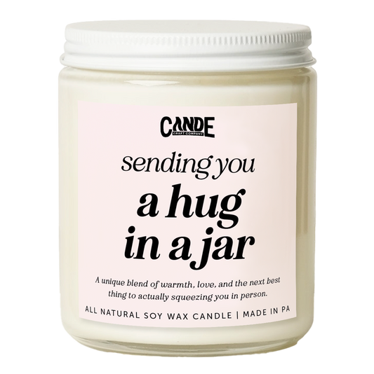 Sending You a Hug in a Jar Candle