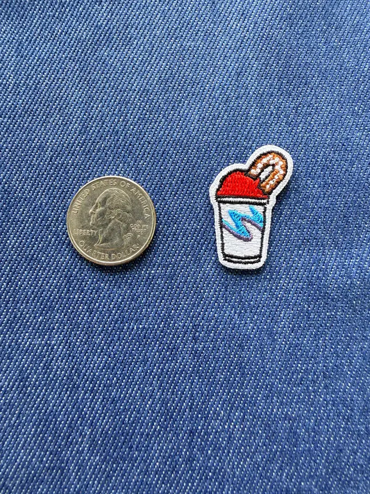 Water Ice With Philly Soft Pretzel Patch - Sm