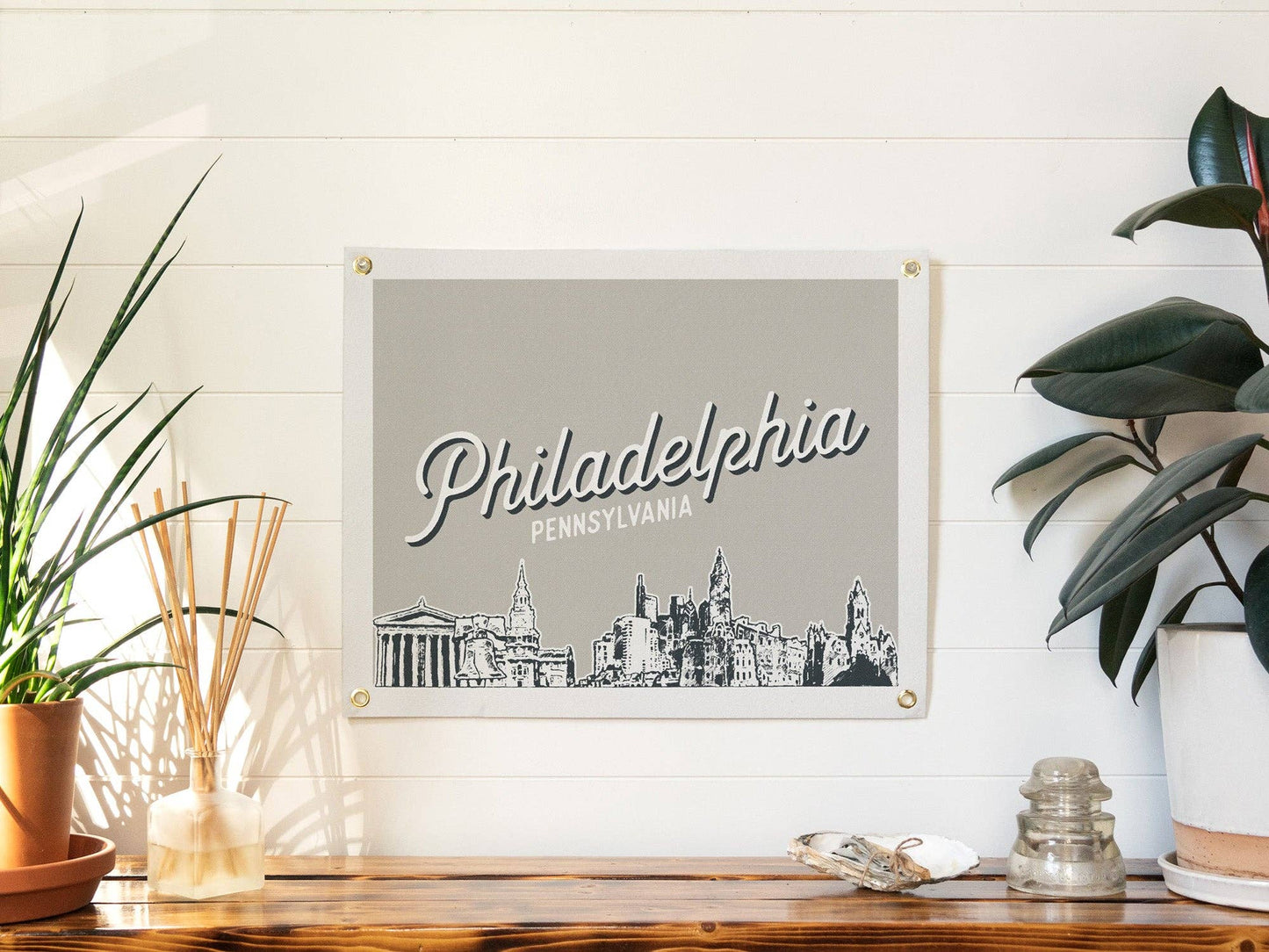 Philadelphia, Pennsylvania Felt Banner