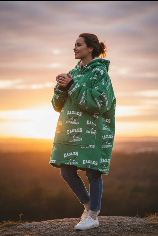 Philadelphia Eagles One Size Hooded Fleece
