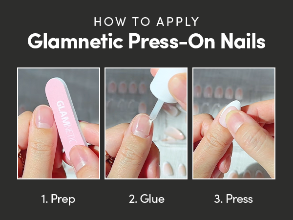 Glamnetic x Fanatics Eagles NFL Press-On Nail Collection