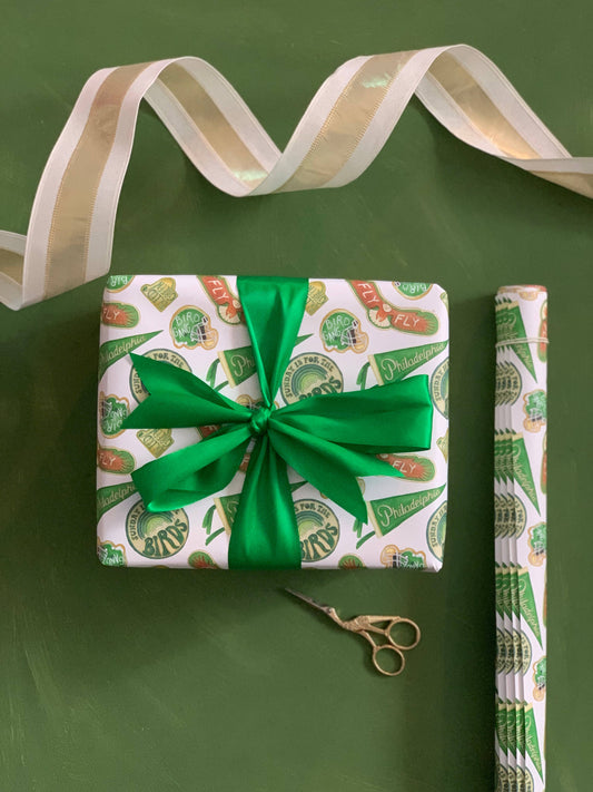 Philly Football Fan Wrapping Paper
