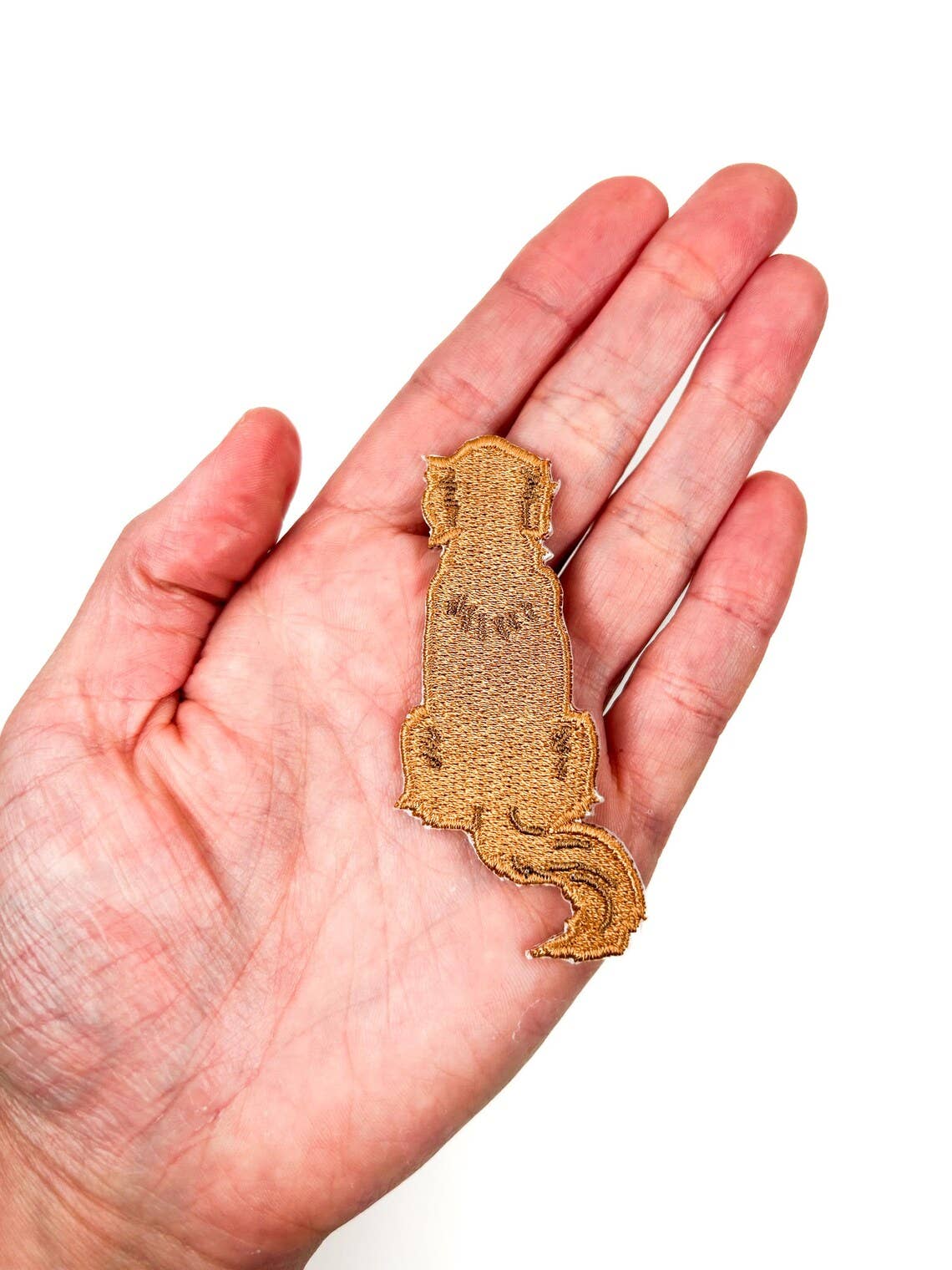 Golden Retriever Sitting Embroidered Patch Dog Lover, Pet