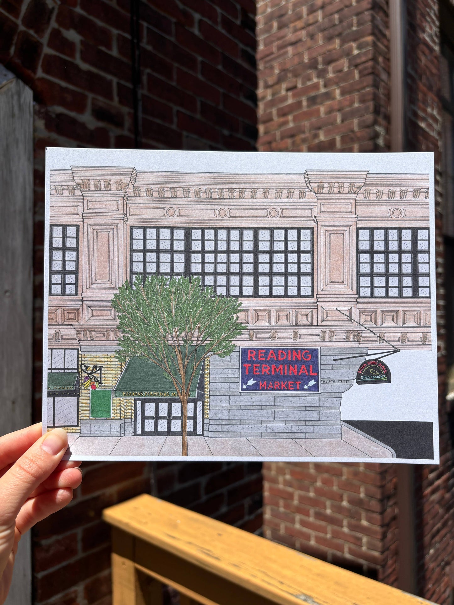 Reading Terminal Market 8x10 Print
