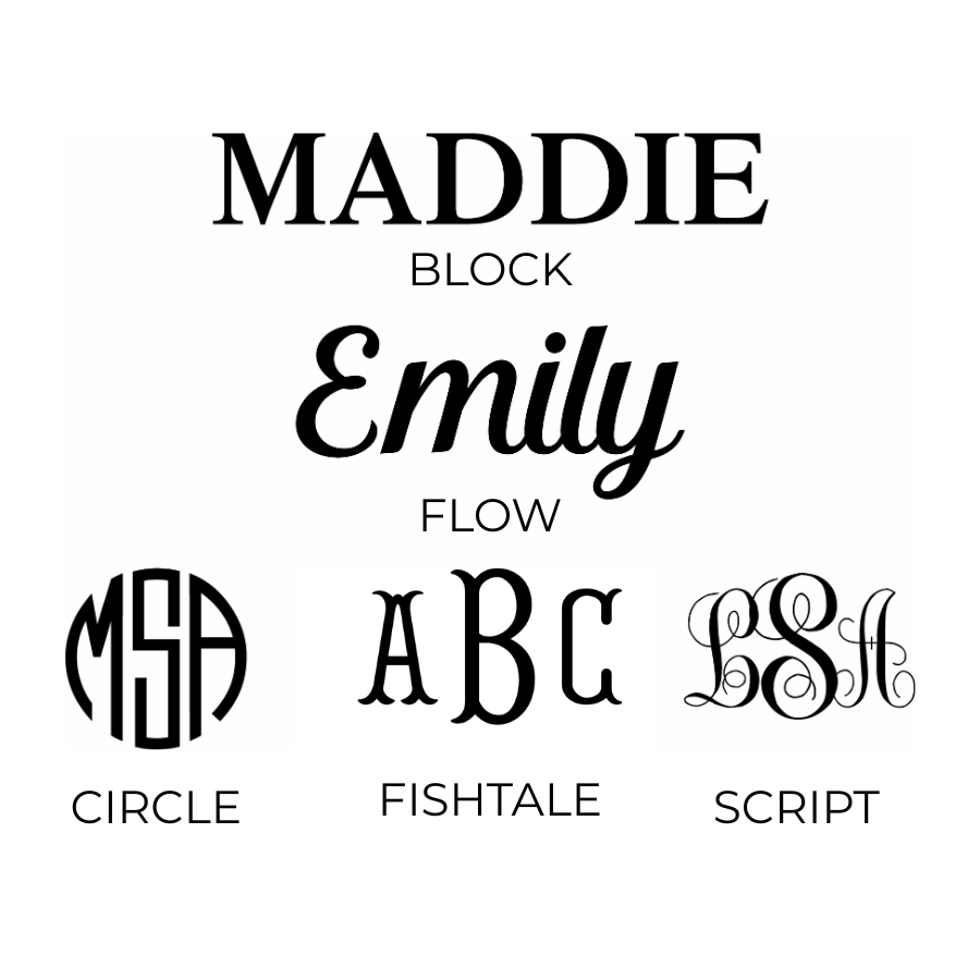 Personalized Ruffled Embroidered Pillow | Custom Pillow