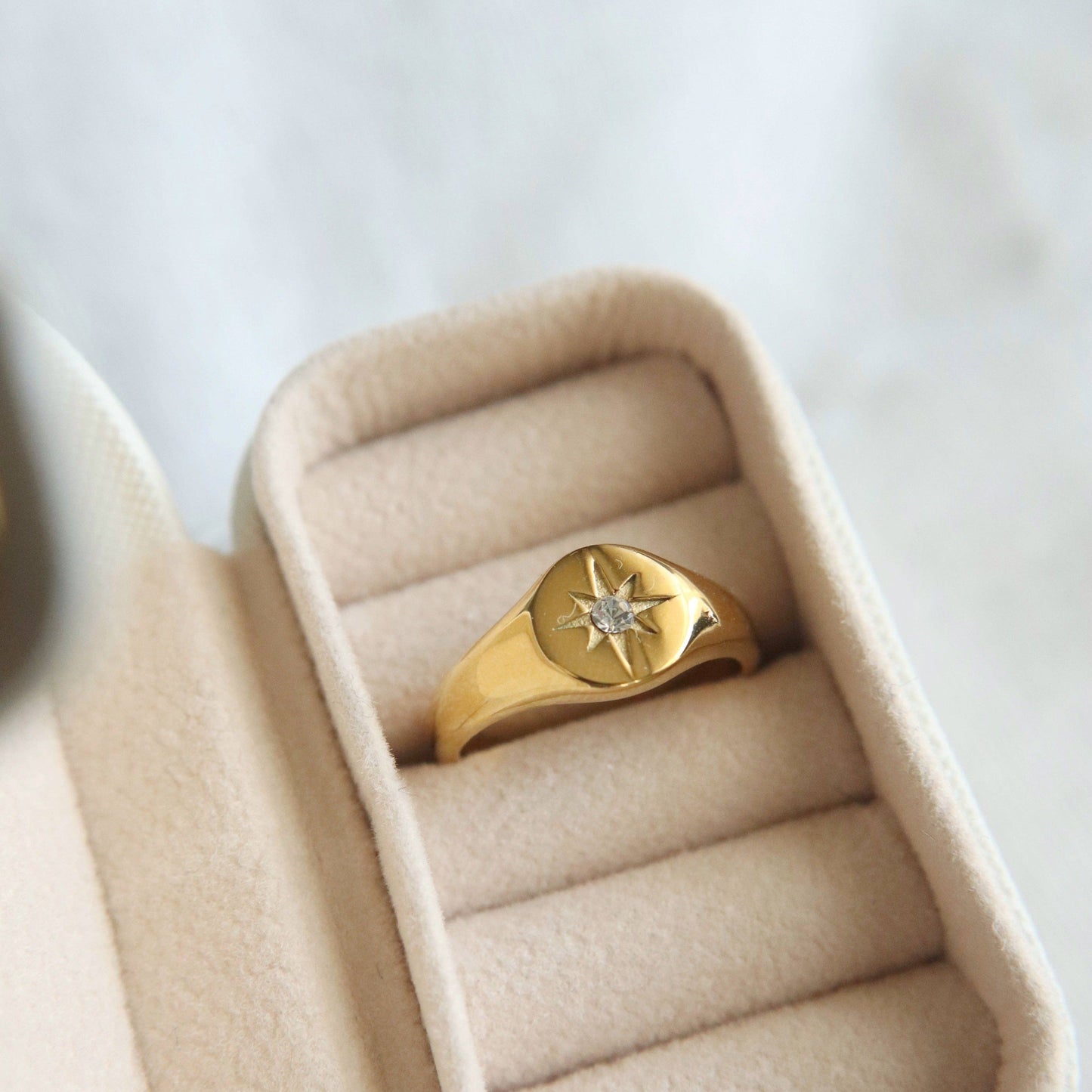 Star Signet Ring