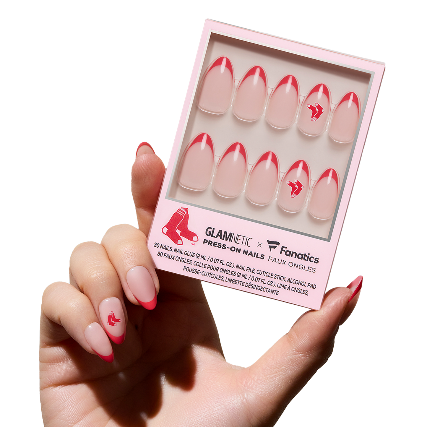 Glamnetic x Fanatics Phillies MLB Press-On Nail Collection