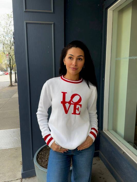 Philadelphia "LOVE" Knit Sweater