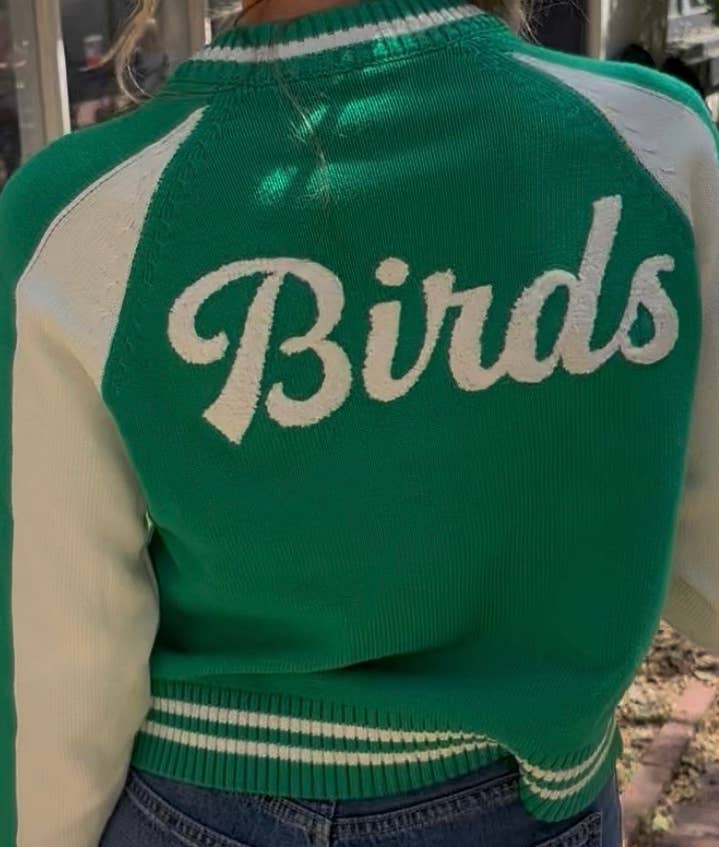 Zip Varsity Sweater