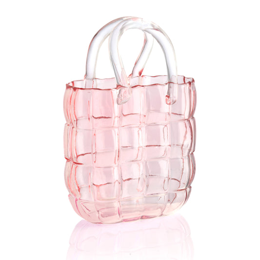 Runway Bag Vase - Pink - Valentine's Day