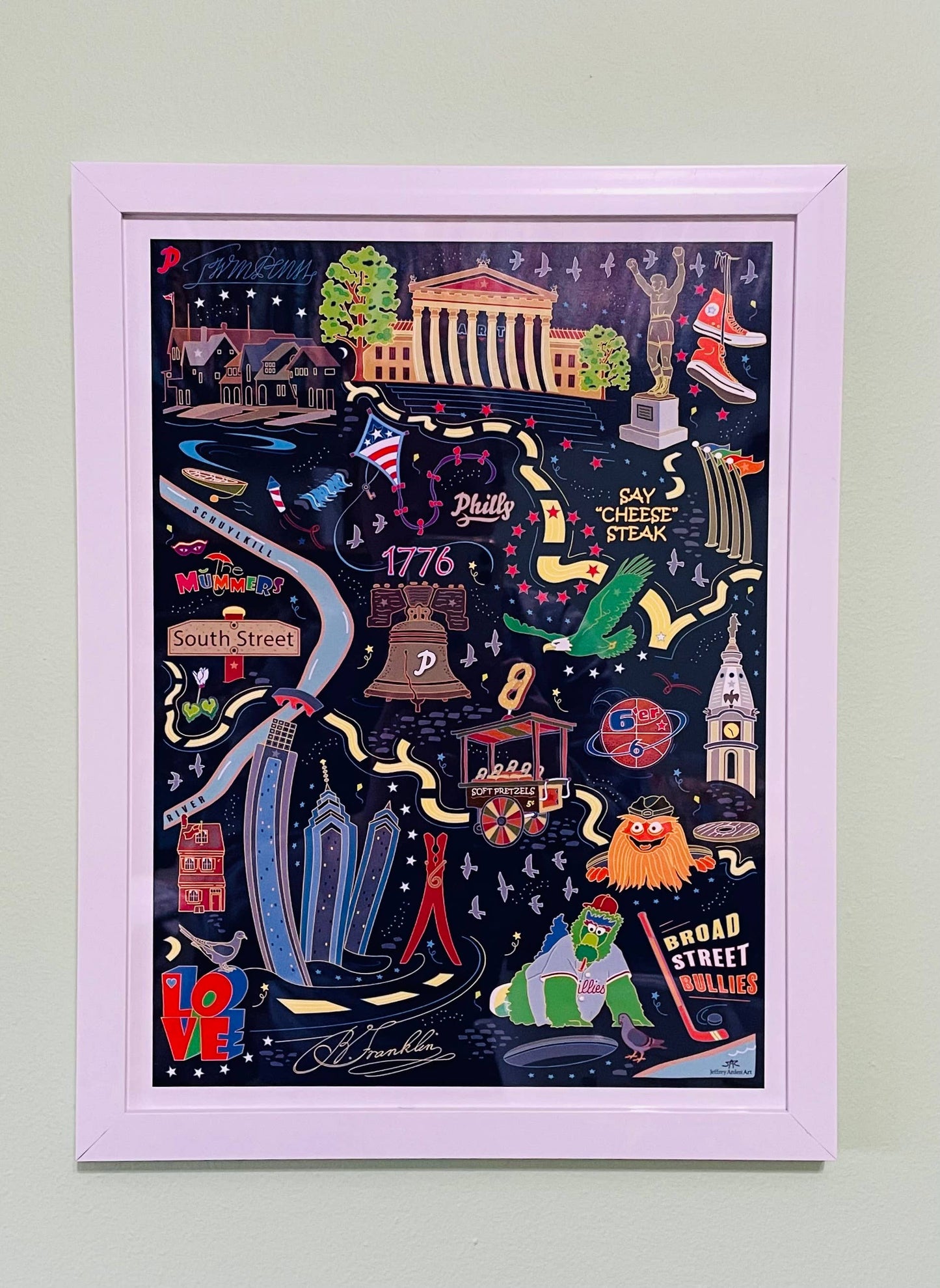 Philadelphia Art Poster