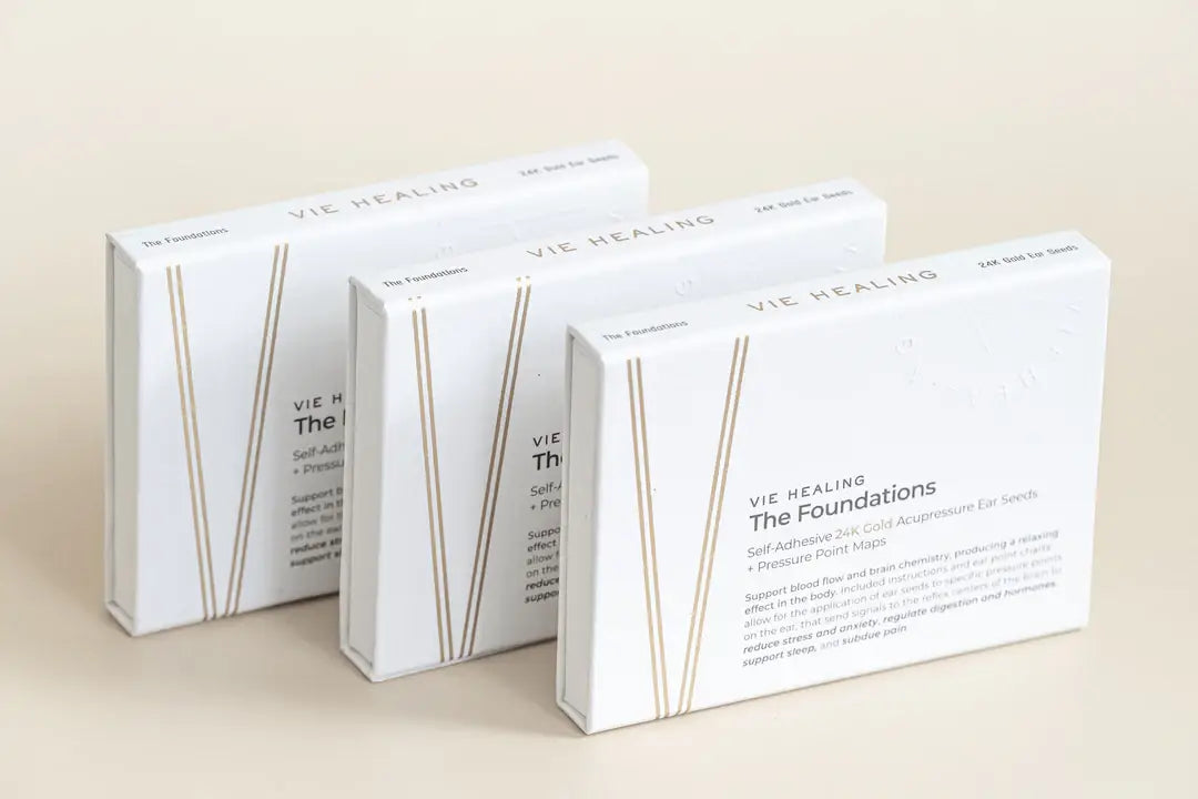 The Foundations Kit (24k Gold Ear Seeds)